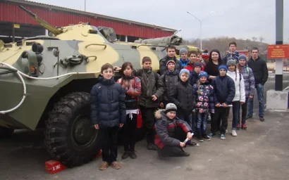 В ГОСТИ К ВОЕННОСЛУЖАЩИМ