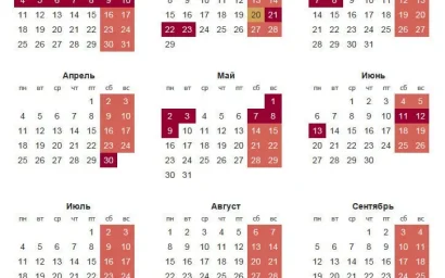 В ЯНВАРЕ ОТДЫХАЕМ 10 ДНЕЙ