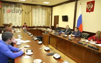 ФЕДЕРАЛЬНЫЕ РУКОВОДИТЕЛИ ВСТРЕТИЛИСЬ С ЖУРНАЛИСТАМИ