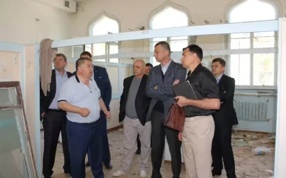 ЗАВЕРШАЕТСЯ РЕКОНСТРУКЦИЯ ЗДАНИЯ ГЛАВНЫХ НАРЗАННЫХ ВАНН