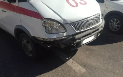 ДТП С УЧАСТИЕМ СКОРОЙ ПОМОЩИ