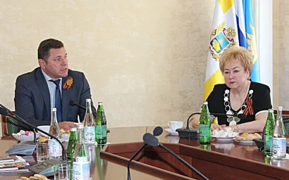 ВЕТЕРАНЫ ВСТРЕТИЛИСЬ С ГОРОДСКИМ РУКОВОДСТВОМ