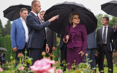 ВАЛЕНТИНА МАТВИЕНКО: «ПАРК НАХОДИТСЯ В НАДЕЖНЫХ РУКАХ»