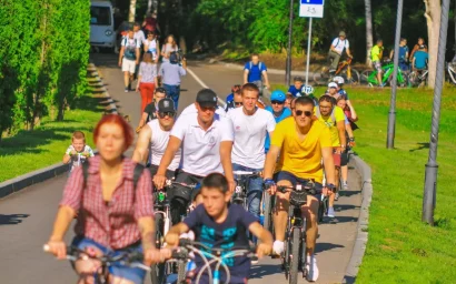 ВЕЛОПРОБЕГ ПО ДОРОЖКАМ НАЦПАРКА