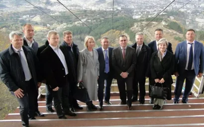 ВИЦЕ-СПИКЕР СФ С ДЕЛЕГАЦИЕЙ ПОСЕТИЛИ НАЦПАРК