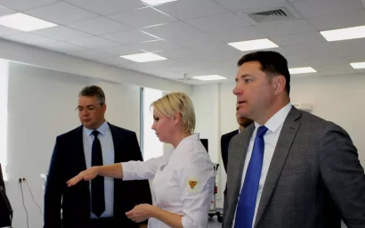 РУКОВОДИТЕЛИ СТАВРОПОЛЬСКОГО КРАЯ ОСМОТРЕЛИ РЕКОНСТРУКЦИЮ «ЮГ СПОРТА»