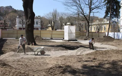 ВТОРОЕ РОЖДЕНИЕ СКВЕРОВ ГЕ И ТЮЛЕНЕВА. А О СУДЬБЕ ПАМЯТНИКОВ СПОРЫ ПРОДОЛЖАЮТСЯ
