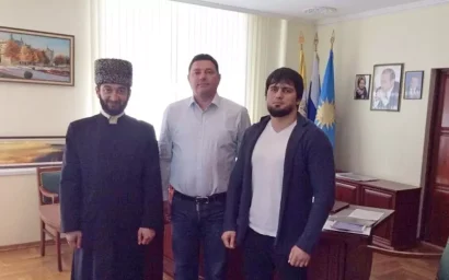 В МЭРИИ ГОРОДА ОБСУДИЛИ ВОПРОС СТРОИТЕЛЬСТВА И БЛАГОУСТРОЙСТВА МЕЧЕТЕЙ