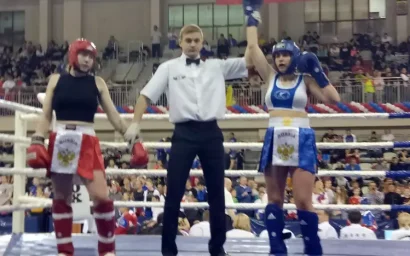 КИСЛОВОДЧАНКА ЮЛИЯ КОМАРОВА — ЗОЛОТОЙ МЕДАЛИСТ ЧЕМПИОНАТА И ПЕРВЕНСТВА РОССИИ ПО КИКБОКСИНГУ