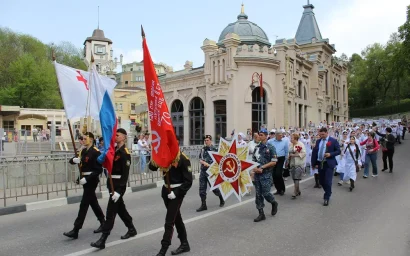 ПРОШЁЛ «САНИТАРНЫЙ ПОЕЗД ЖИЗНИ» В ПАМЯТЬ О ВОЕННЫХ МЕДИКАХ