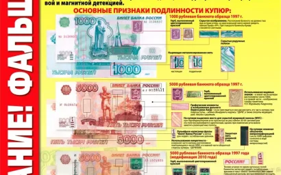 СОУЧАСТНИКОМ ФАЛЬШИВОМОНЕТЧИКА МОЖЕТ СЛУЧАЙНО СТАТЬ КАЖДЫЙ!