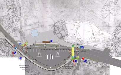 НА ПРИВОКЗАЛЬНОЙ ПЛОЩАДИ КИСЛОВОДСКА ИЗМЕНИЛОСЬ ДВИЖЕНИЕ ТРАНСПОРТА