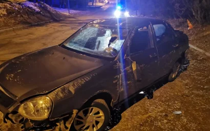 НА УЛИЦЕ ФОМЕНКО ОПРОКИНУЛСЯ АВТОМОБИЛЬ