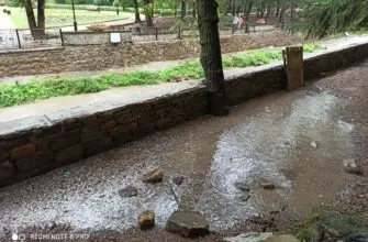 При благоустройстве реки Ольховки в нацпарке создали тупик ливневым водам  