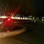 Водитель «Порше» в Пятигорске на скорости въехал в фонтан