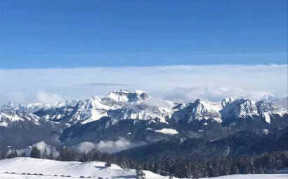 Поздравление жителям Кавминвод из Альп: с православным Рождеством и январскими праздниками!