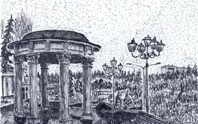 Новый Кисловодск в творчестве художника