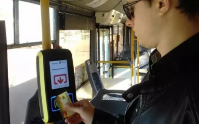 В кисловодских автобусах вводится оплата банковской картой