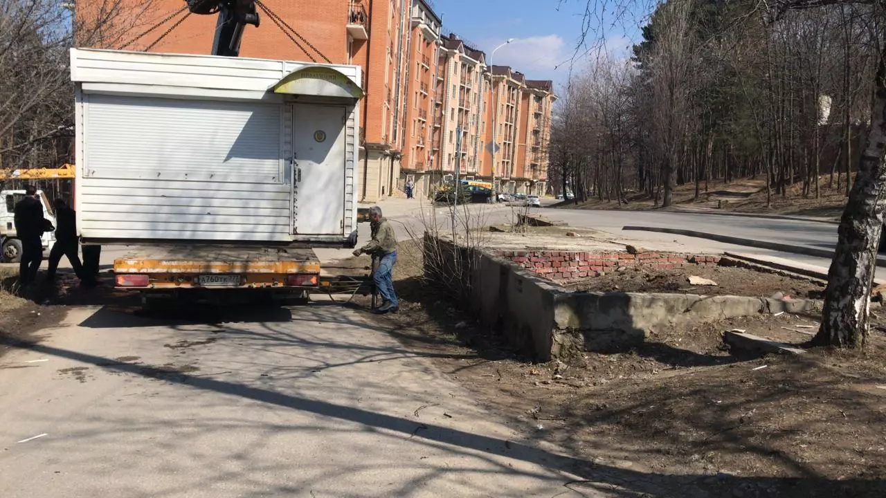 В Кисловодске  за три месяца снесли 20 незаконно возведенных объектов