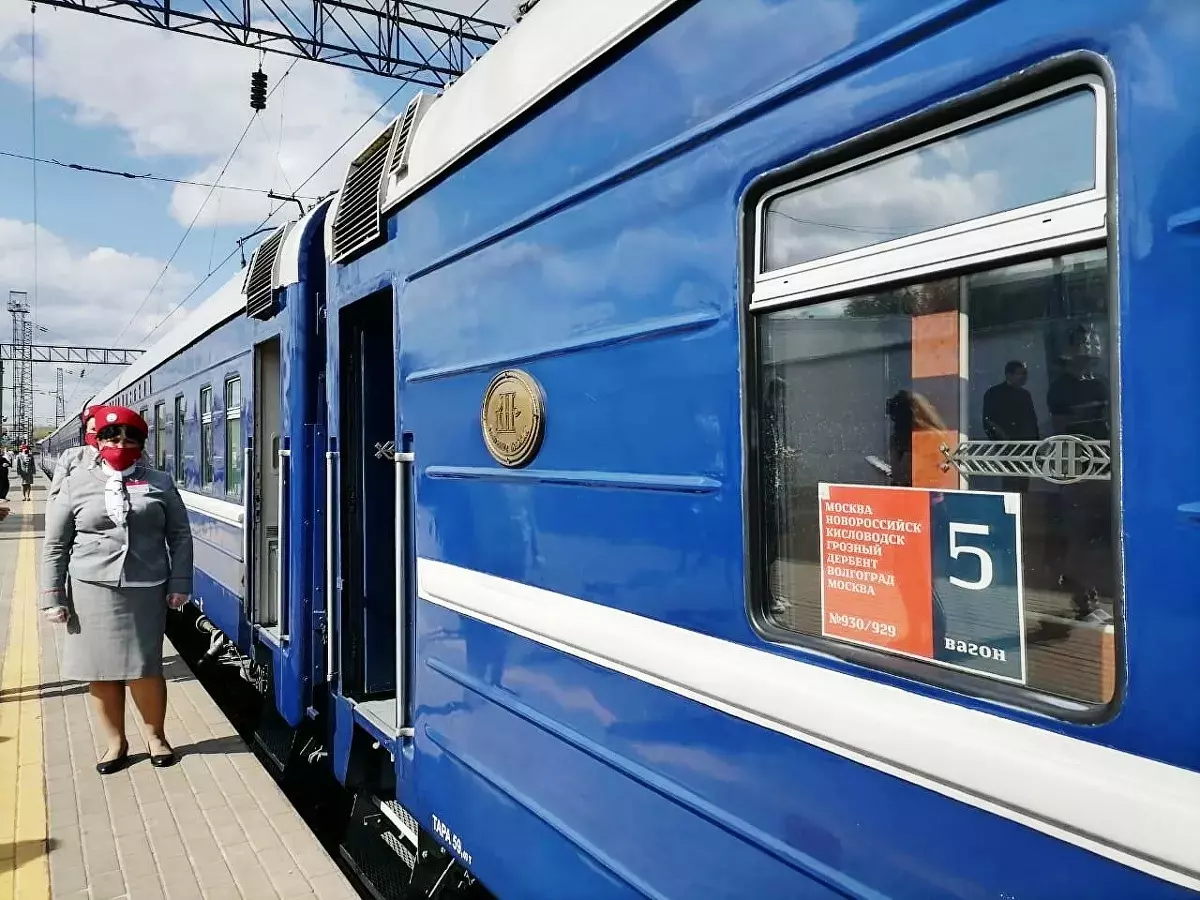 Кисловодск сегодня встречает первый круизный поезд по маршруту «Гостеприимный Кавказ»