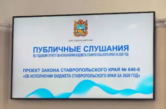 В Думе Ставрополья обсудили исполнение краевого бюджета-2020