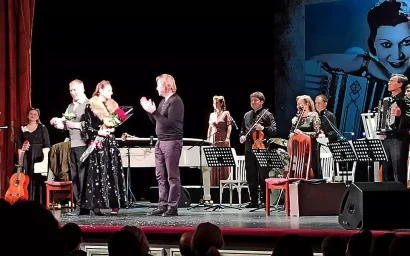 В Сафоновском зале Госфилармонии прошел спектакль-концерт, посвященный  Клавдии Шульженко