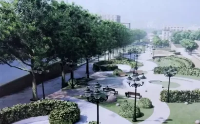 Премьер-министр РФ Михаил Мишустин ознакомился со строительством проспекта Ленина