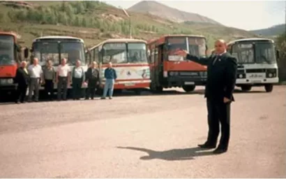 Кисловодск простился со старейшим автобусным парком