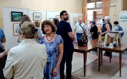 «К живым огням родного Кисловодска». Выставка Алексея Травкина