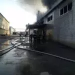 В торгово-производственной компании в Буденновске горел цех