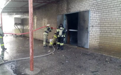 В торгово-производственной компании в Буденновске горел цех