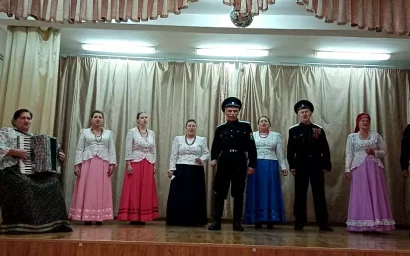 Казачий ансамбль «Долина» вновь порадовал своих поклонников