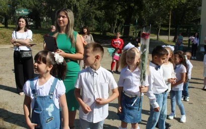 В Кисловодске в День знаний для первоклашек Бермамыта открыли новые классы