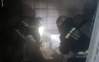 В Александровской городской больнице произошел пожар