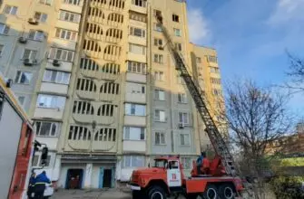 Пожар в Пятигорской девятиэтажке. Пострадавших нет