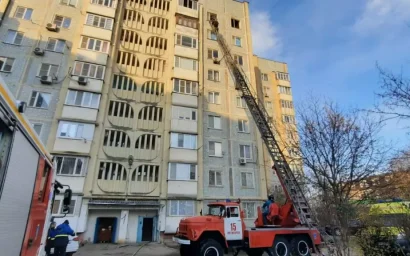 Пожар в Пятигорской девятиэтажке. Пострадавших нет