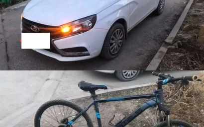В Кисловодске в ДТП пострадал несовершеннолетний велосипедист