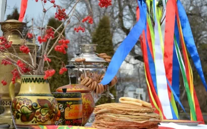 Широкая Масленица в ярком наряде прошлась по Кисловодску