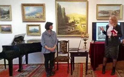 Апрельскую субботу на Белой Вилле посвятили Николаю Ярошенко и братьям Третьяковым