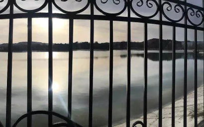 Старое кисловодское озеро. Последний день марта