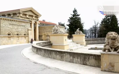 История «римских терм» Евгения Шреттера. Ессентукская грязелечебница