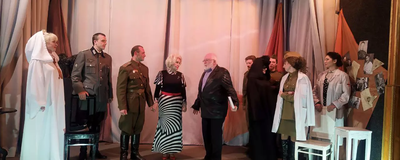 "Обрученные войной": премьера спектакля в театре-музее "Благодать" завершилась овациями