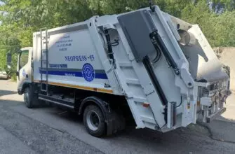 Новый отечественный мусоровоз, приспособленный для раздельно собранных отходов, протестировали на кисловодских дорогах