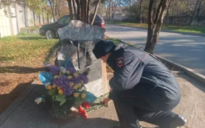 Полицейские Кисловодска почтили память погибших коллег