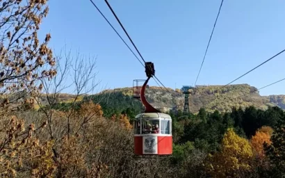 Канатная дорога приостанавливает свою работу