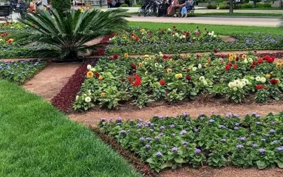 Цветочные ковры Кисловодска