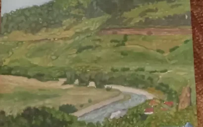 Вид на Голубиную балку