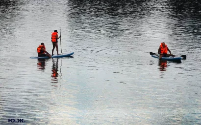 Август на Старом кисловодском озере