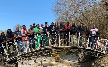 Участники проекта по популяризации русского языка из Намибии знакомятся с Россией