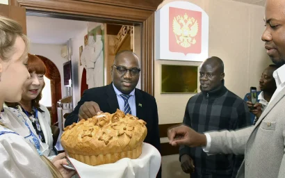 В Пятигорский государственный университет прибыла группа из Африки